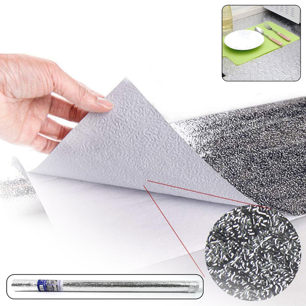 Aluminium foil for Kitchen and Aluminium Foil Paper Sticker Roll (60cmx2Meter)