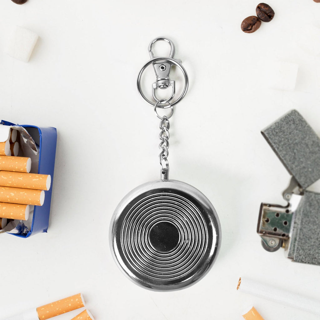 travel cigarette ashtray keyring