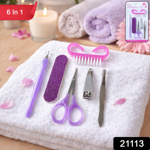 Nail care tools set including nail cutter and scissors