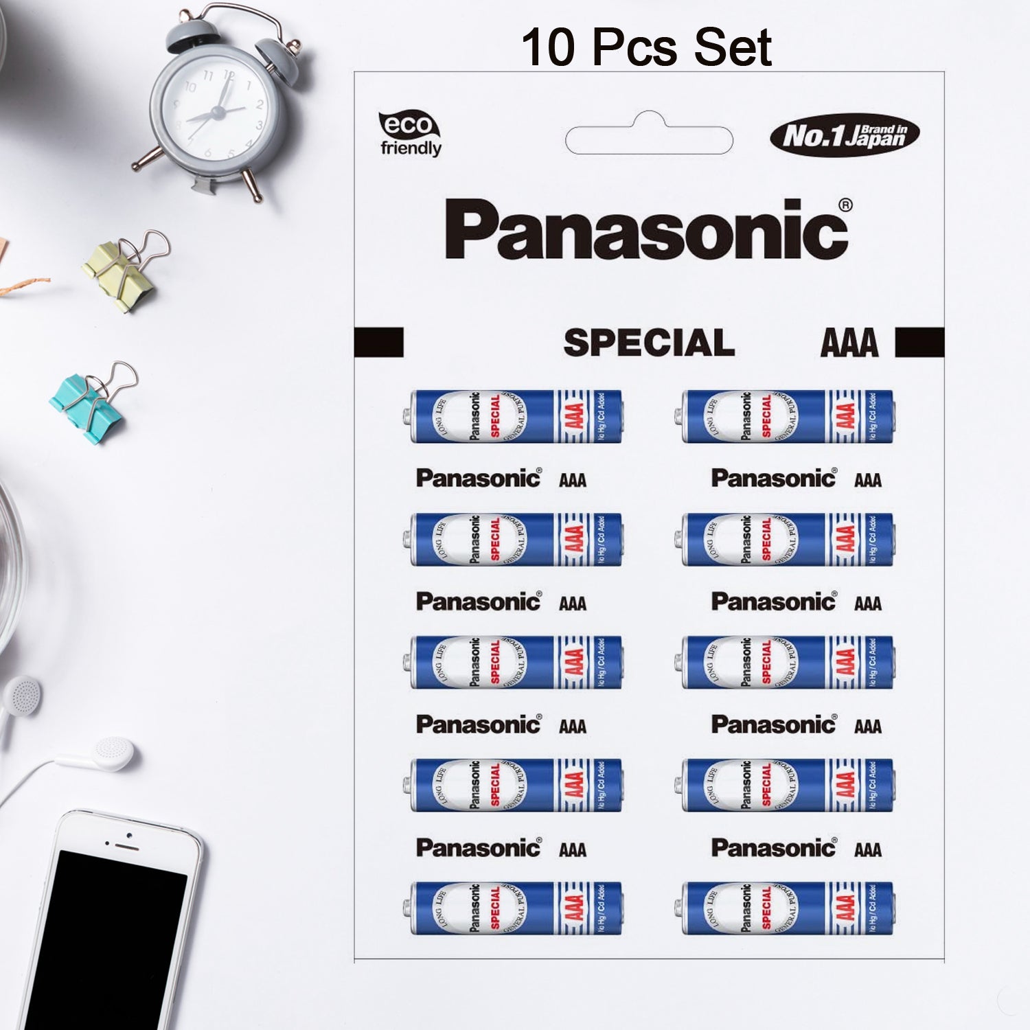 Panasonic Eco Power AAA Batteries