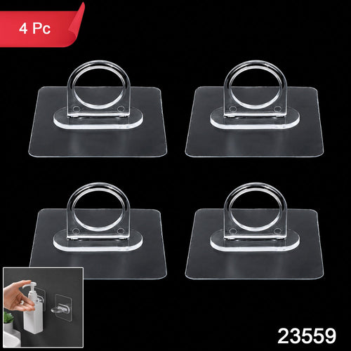 Self-stick wall hooks demonstrating strong hold on surface
