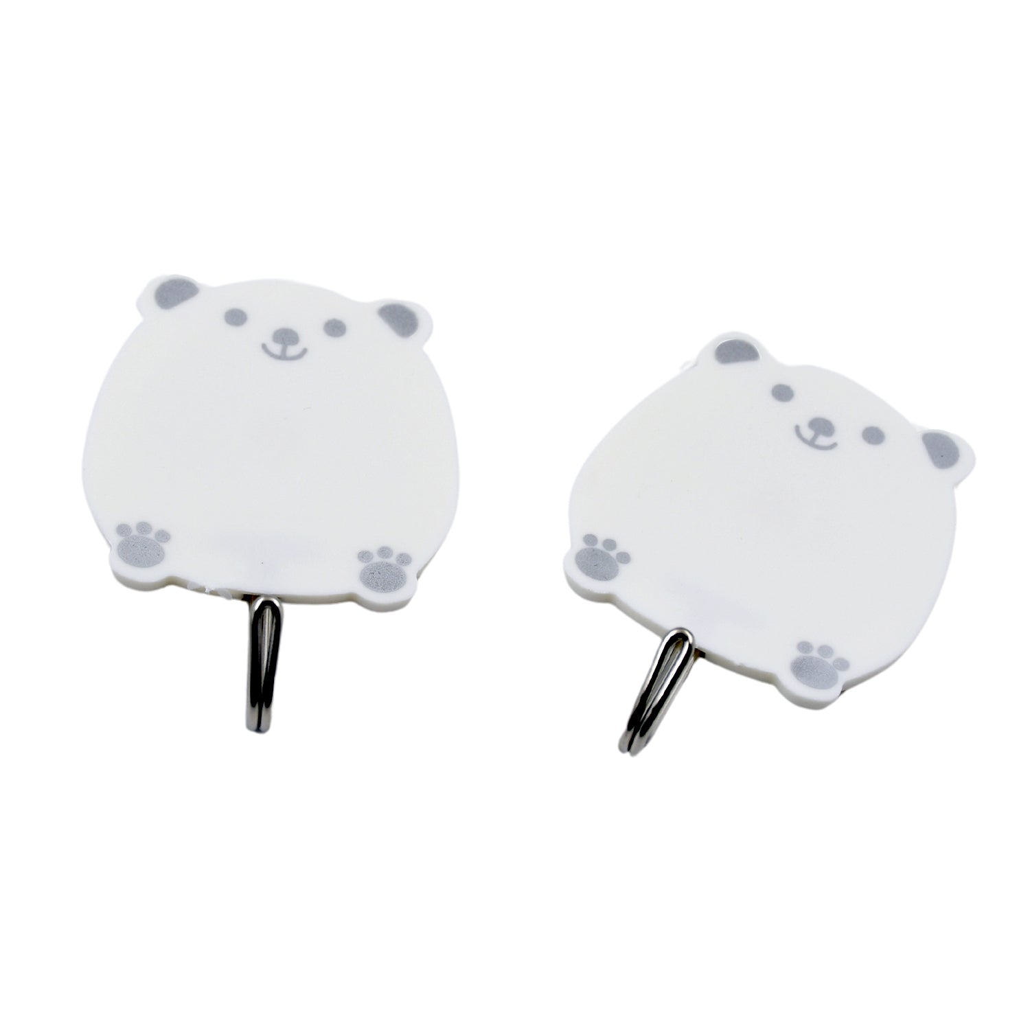 Sticky hook suitable for various wall types, ideal for kitchen or office use.