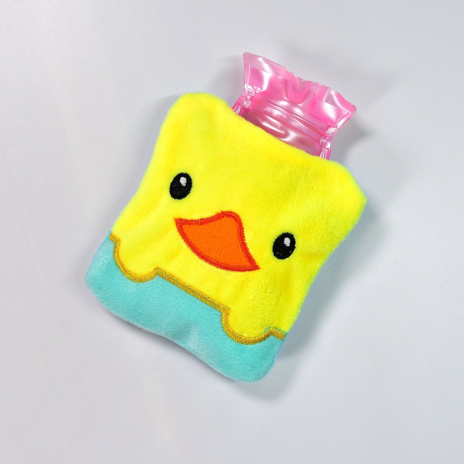 Small hot water bag with cover