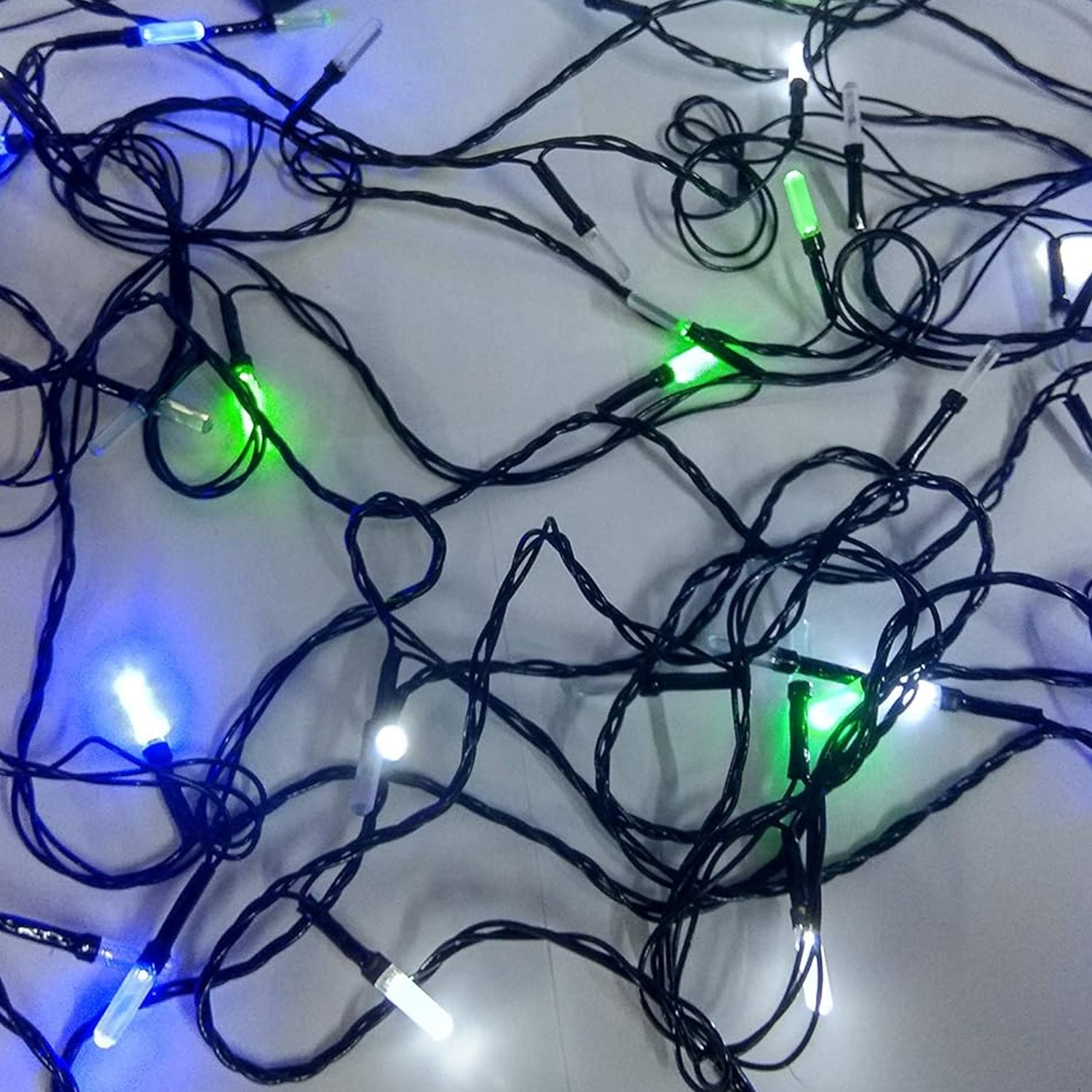 Vibrant Diwali LED string lights perfect for birthday parties and celebrations.