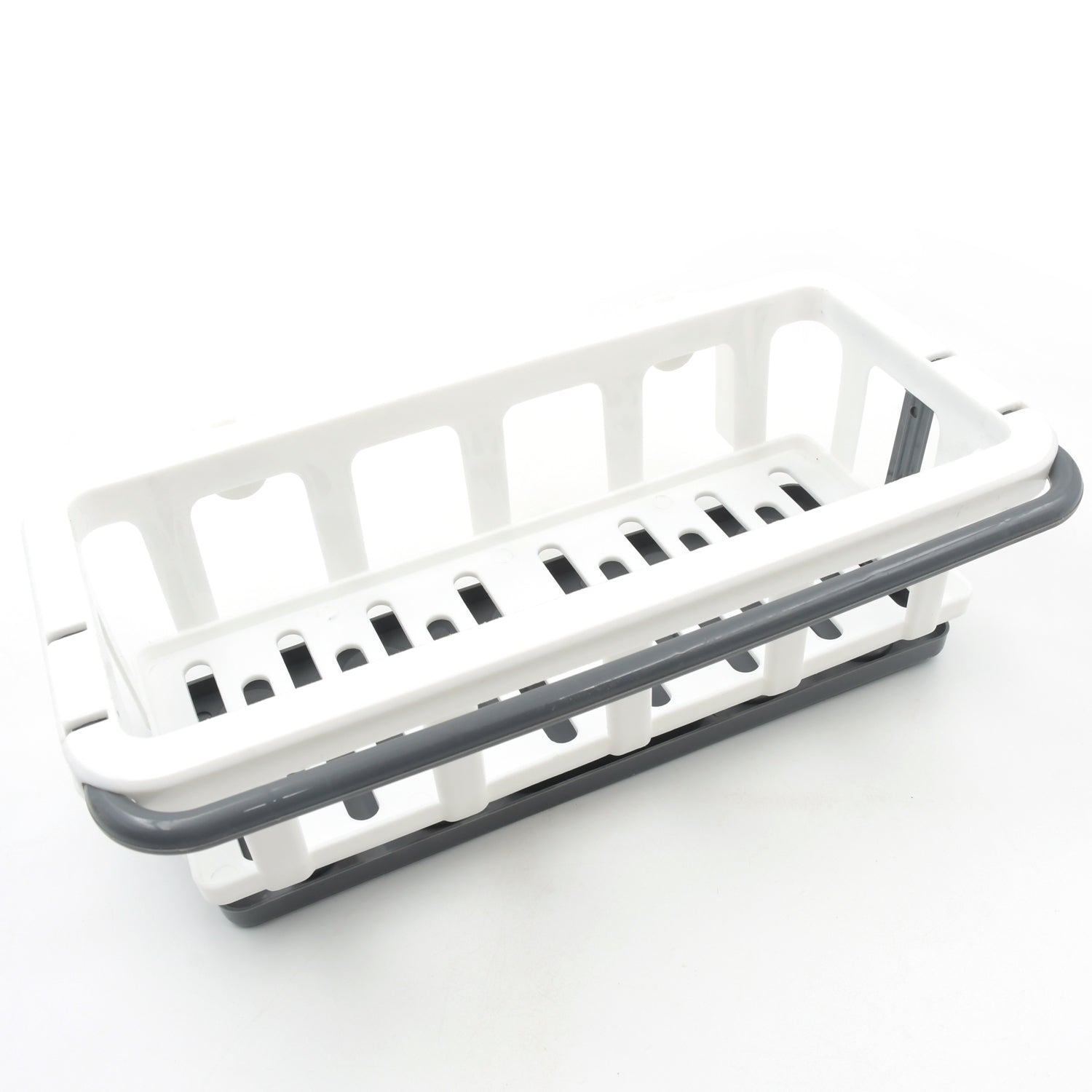 Hanging Drain Rack & Sponge Holder Basket for Kitchen Sink Storage