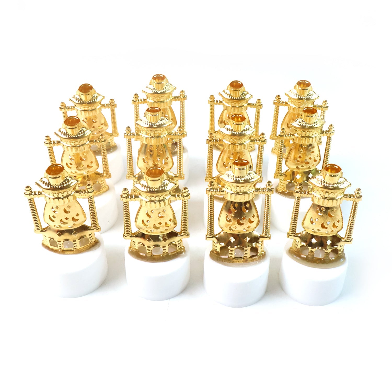 Battery operated flameless LED candle with on/off switch at base