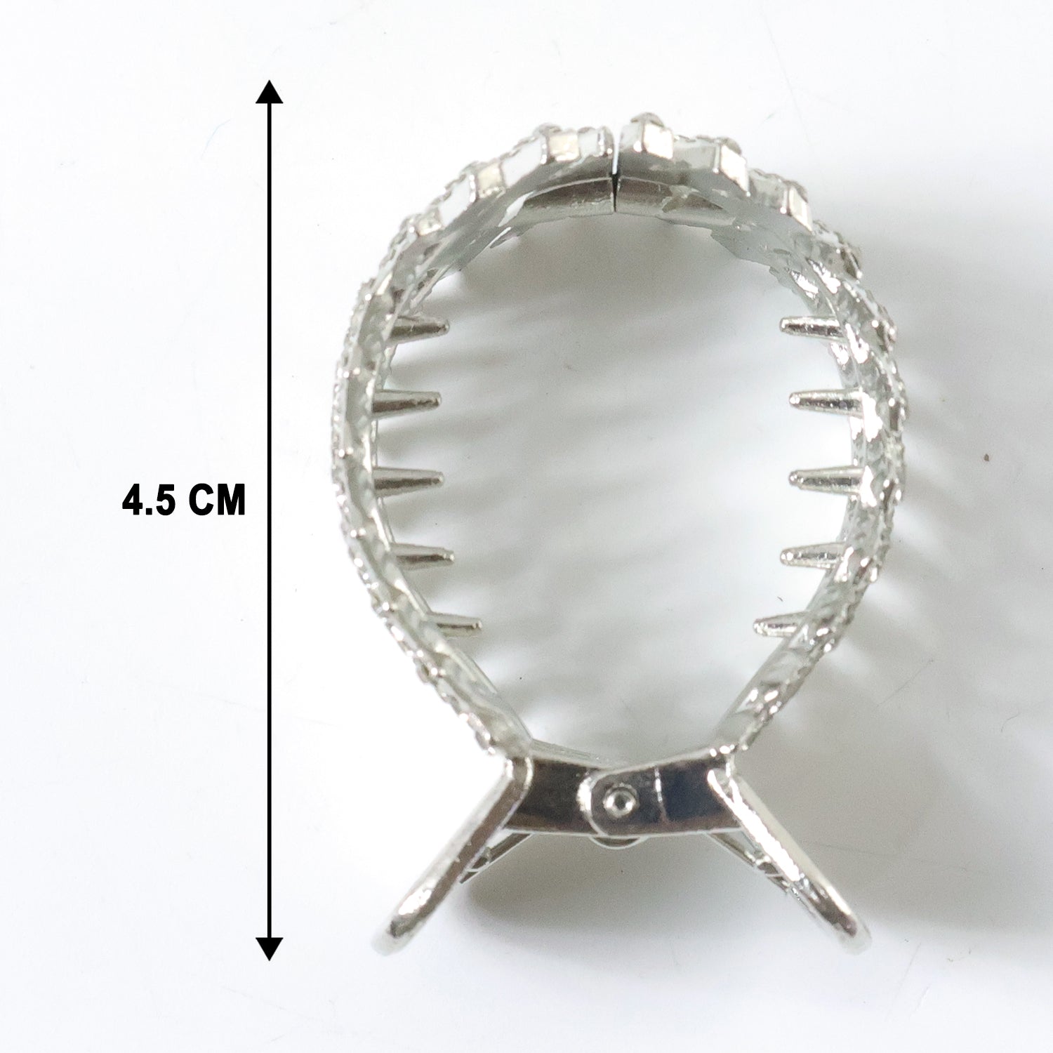 Elegant Crystal Studded Hair Claw Clip – Stylish & Secure Grip