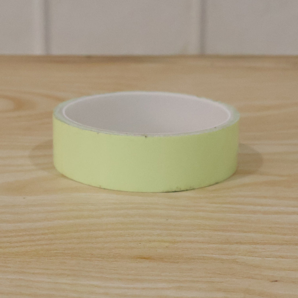 Adhesive tape roll side view
