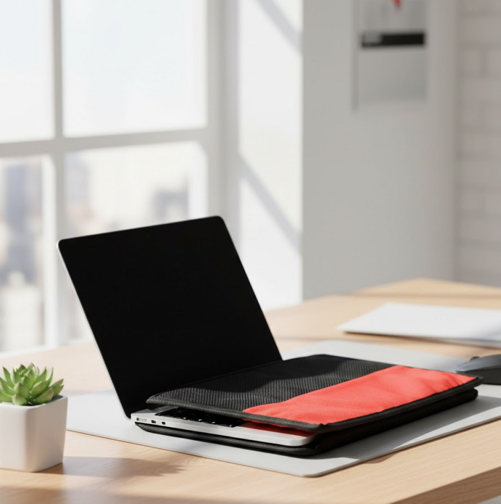 Laptop Cover Bag Used As A Laptop Holder To Get Along With Laptop Anywhere Easily