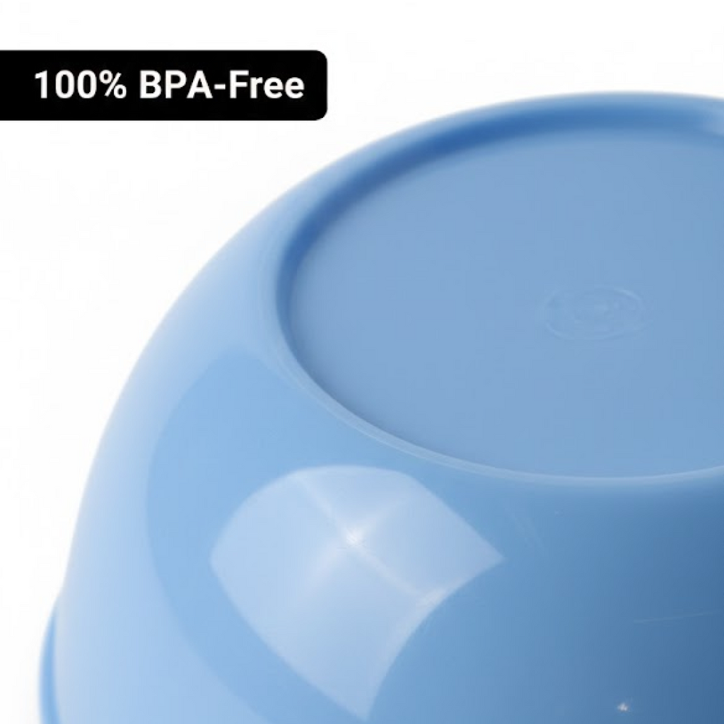 BPA Free Plastic Bowl Set for Cereal Salad Rice Soup Pasta Snack  3 Pc