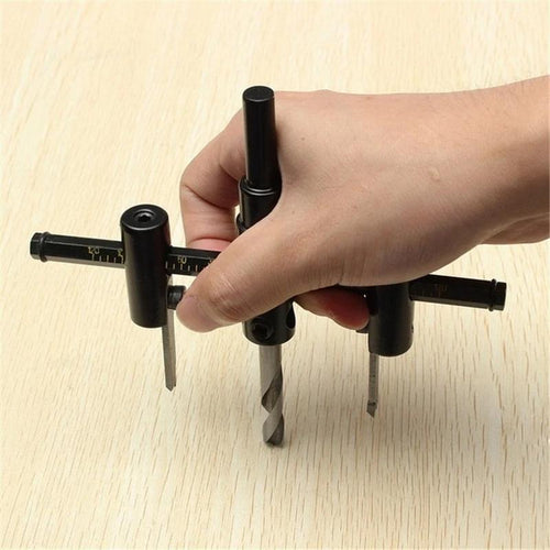 Front view of the adjustable circle hole saw drill bit cutter.