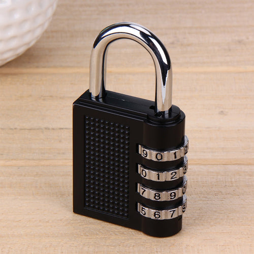 AutoSafeo 4-digit combination lock displaying its secure dial mechanism.