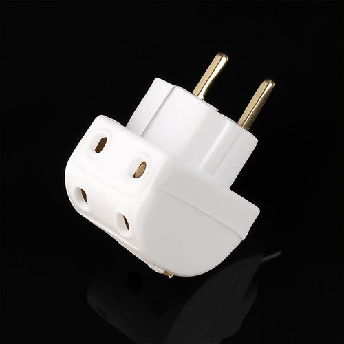 White Tetherix 5-Way Multi-Plug Socket, ideal for home or office use.