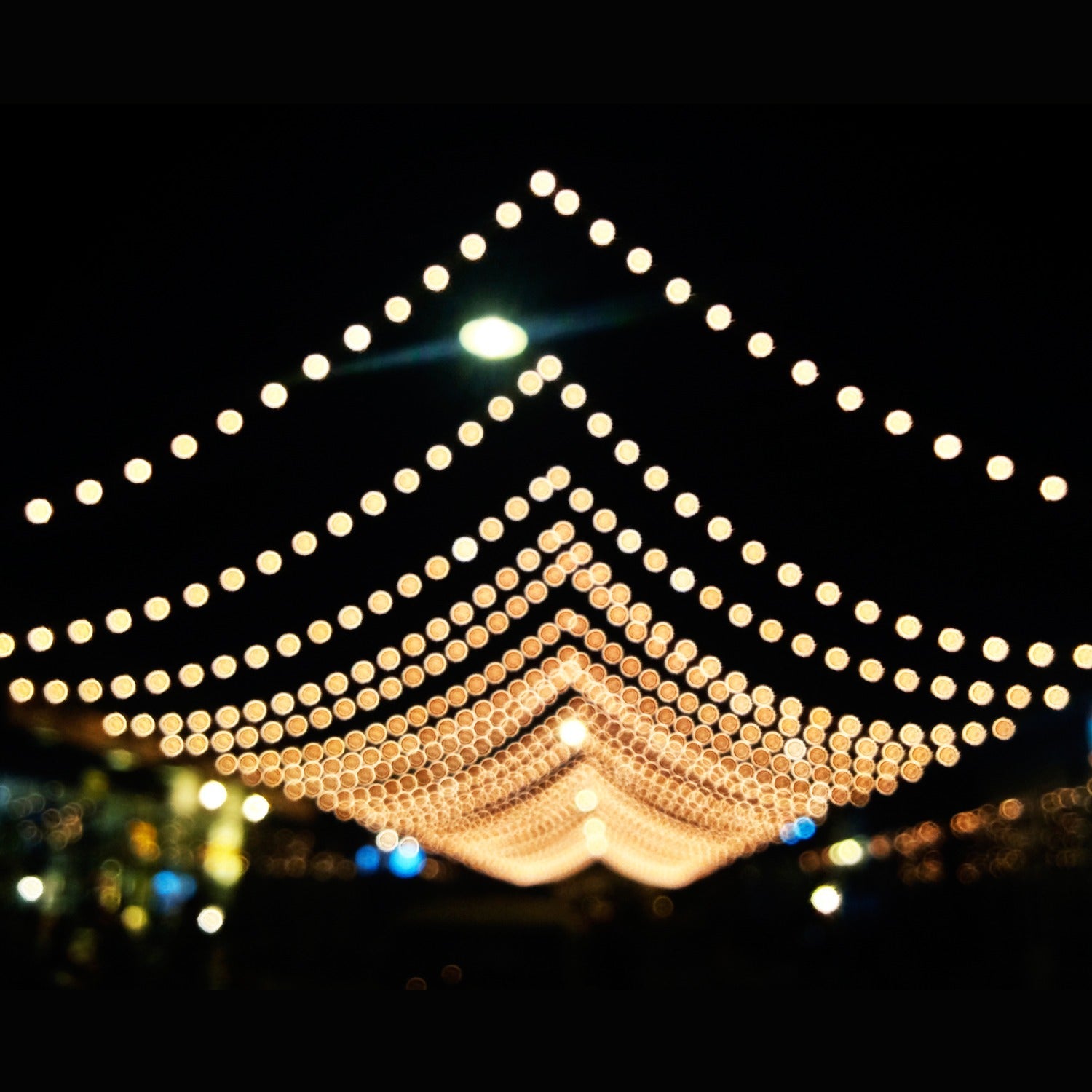 Flexible 3-meter LED string lights draped elegantly for indoor use.