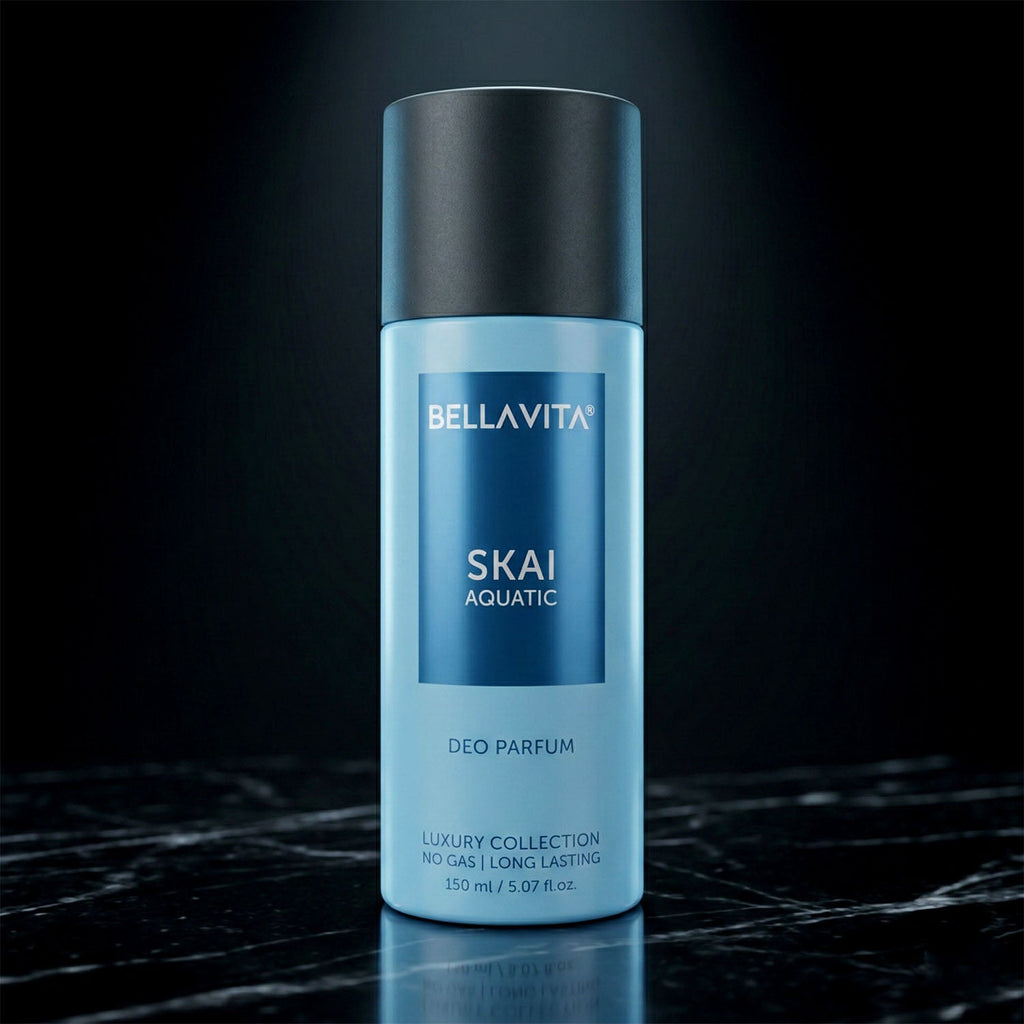 Marine-inspired deo perfume for men