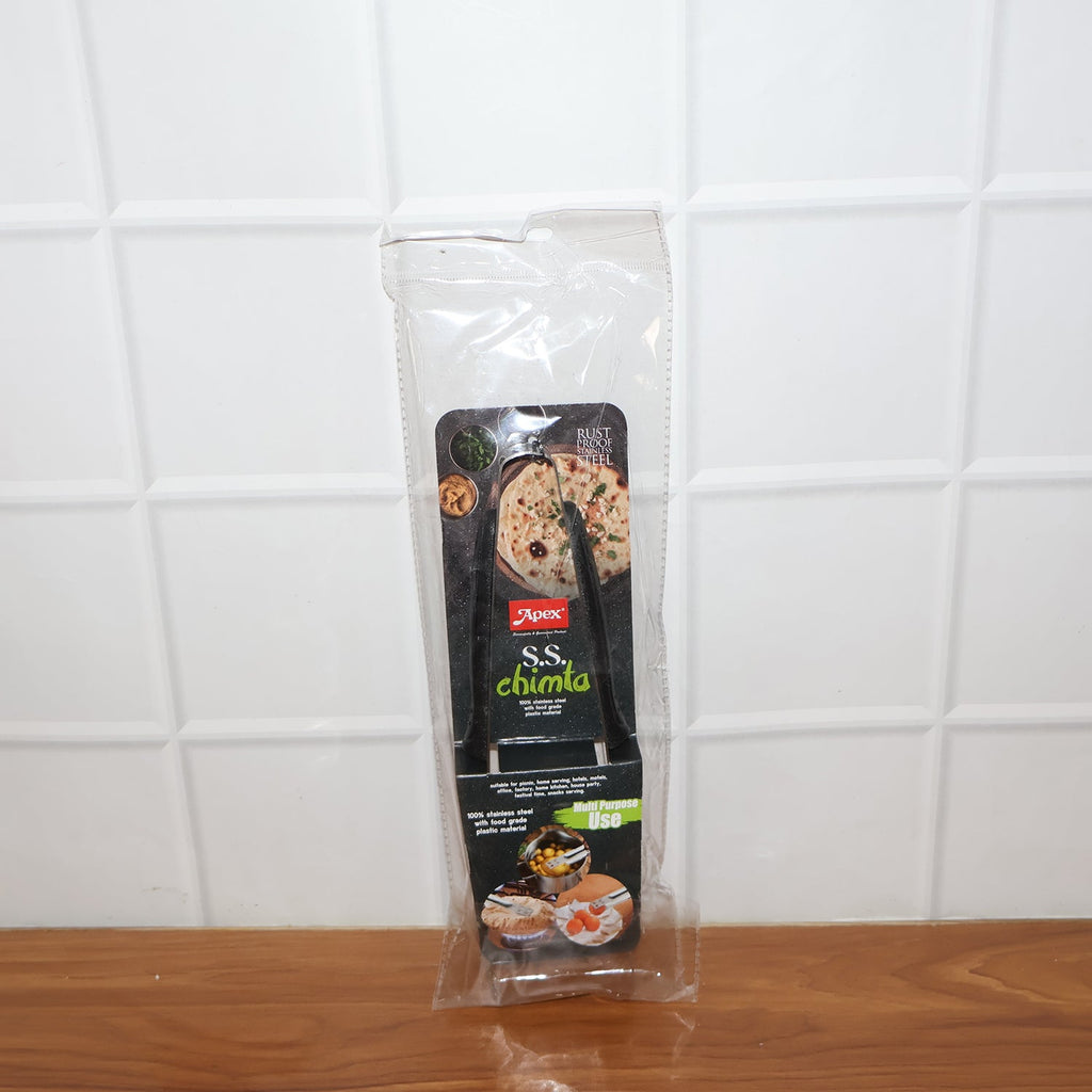 Premium Stainless Steel Chimta (1 Pc)