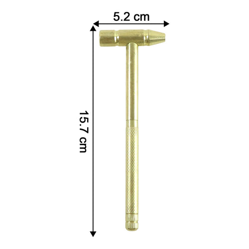 5-in-1 small hammer with interchangeable screwdriver tips for versatile home repairs