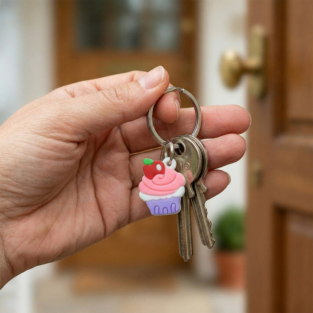 Cupcake Keychain