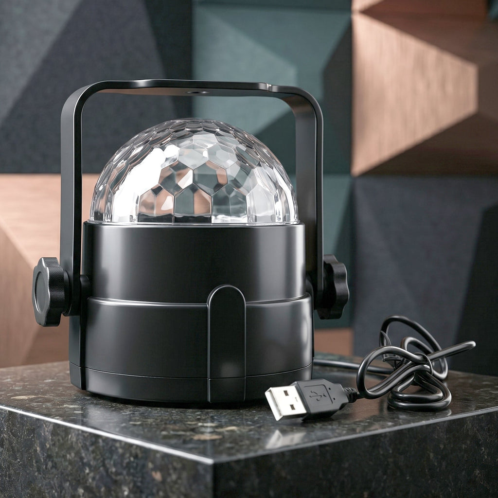 USB Powered LED Party Light Star Projector Disco Light (1 Pc)
