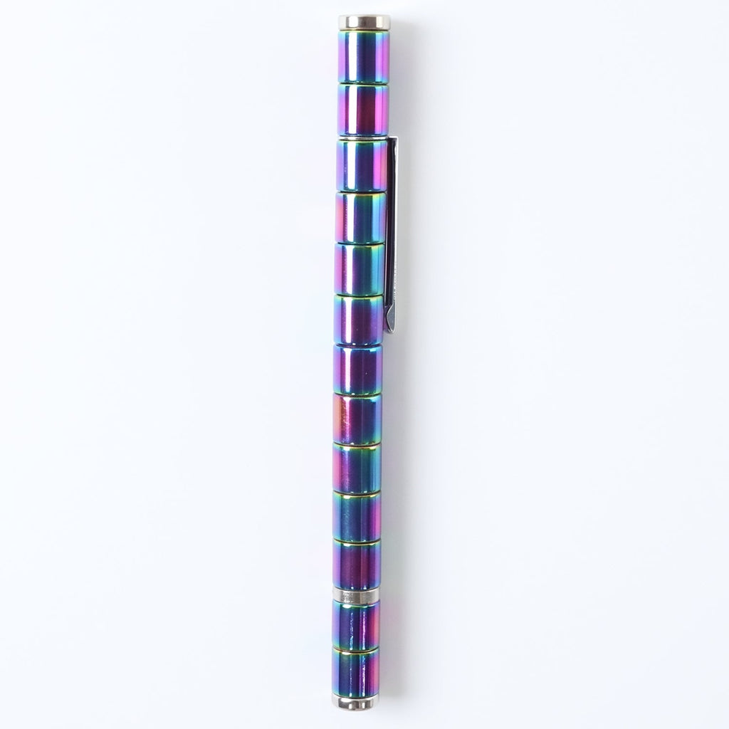 Magnetic Metal Writing Pen with Fidget Spinner Function - 1 Pc