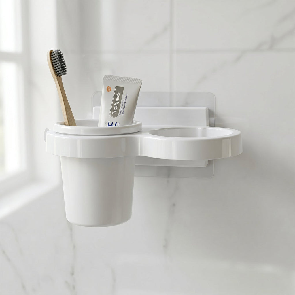 easy install wall mounted bathroom accessory set