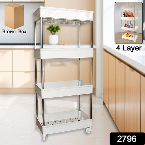 Home Serve four layered kitchen rack for organized storage