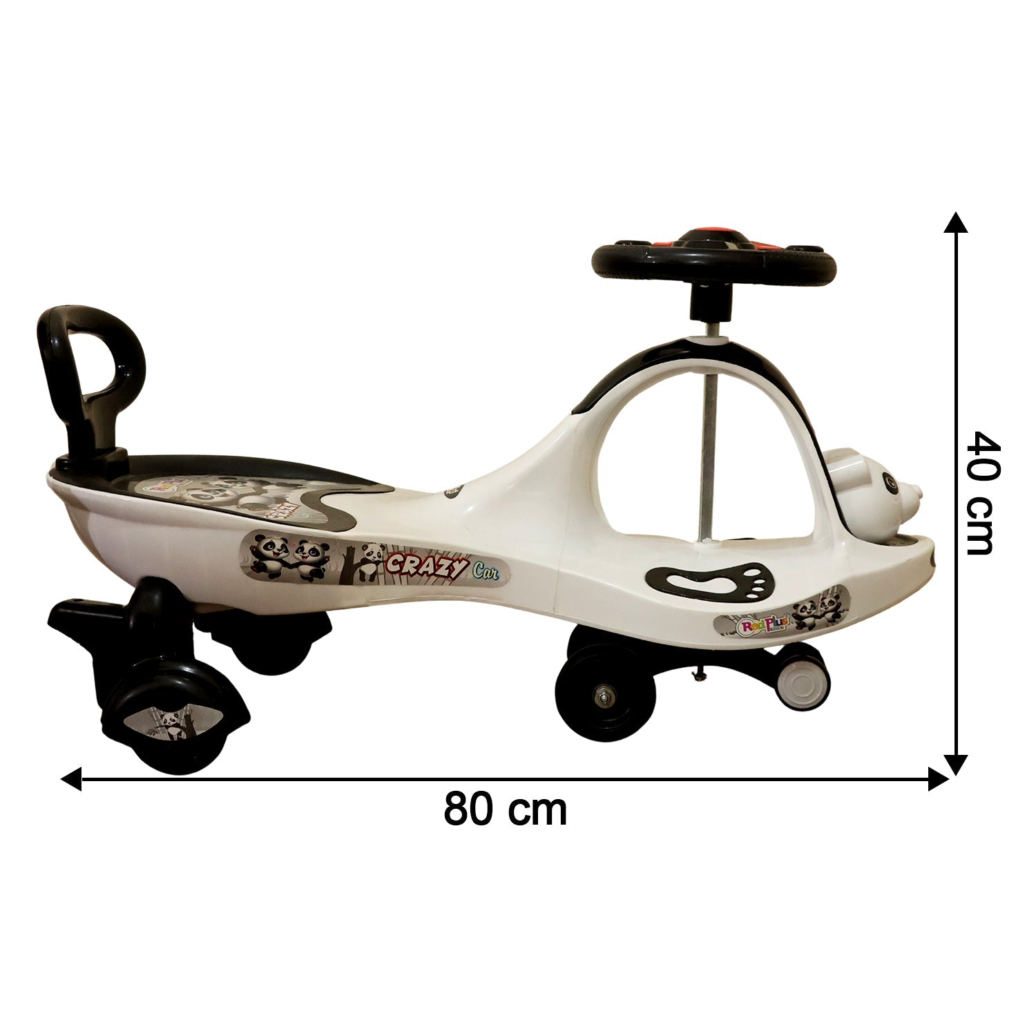 Baby Magic Swing Car Ride-On Toy with Music (1 Pc)