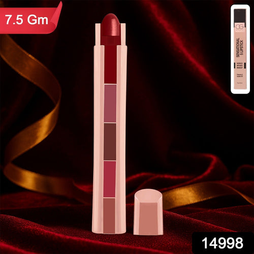 OG Beauty Sensational 5-in-1 Lip Color showcasing vibrant shades