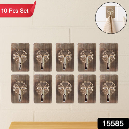 Oil-proof plastic self-adhesive hook on wall