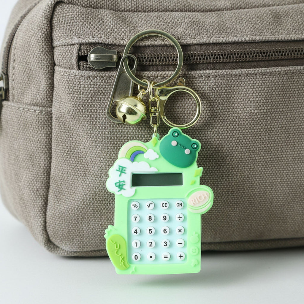 Digital Calculator Keychain