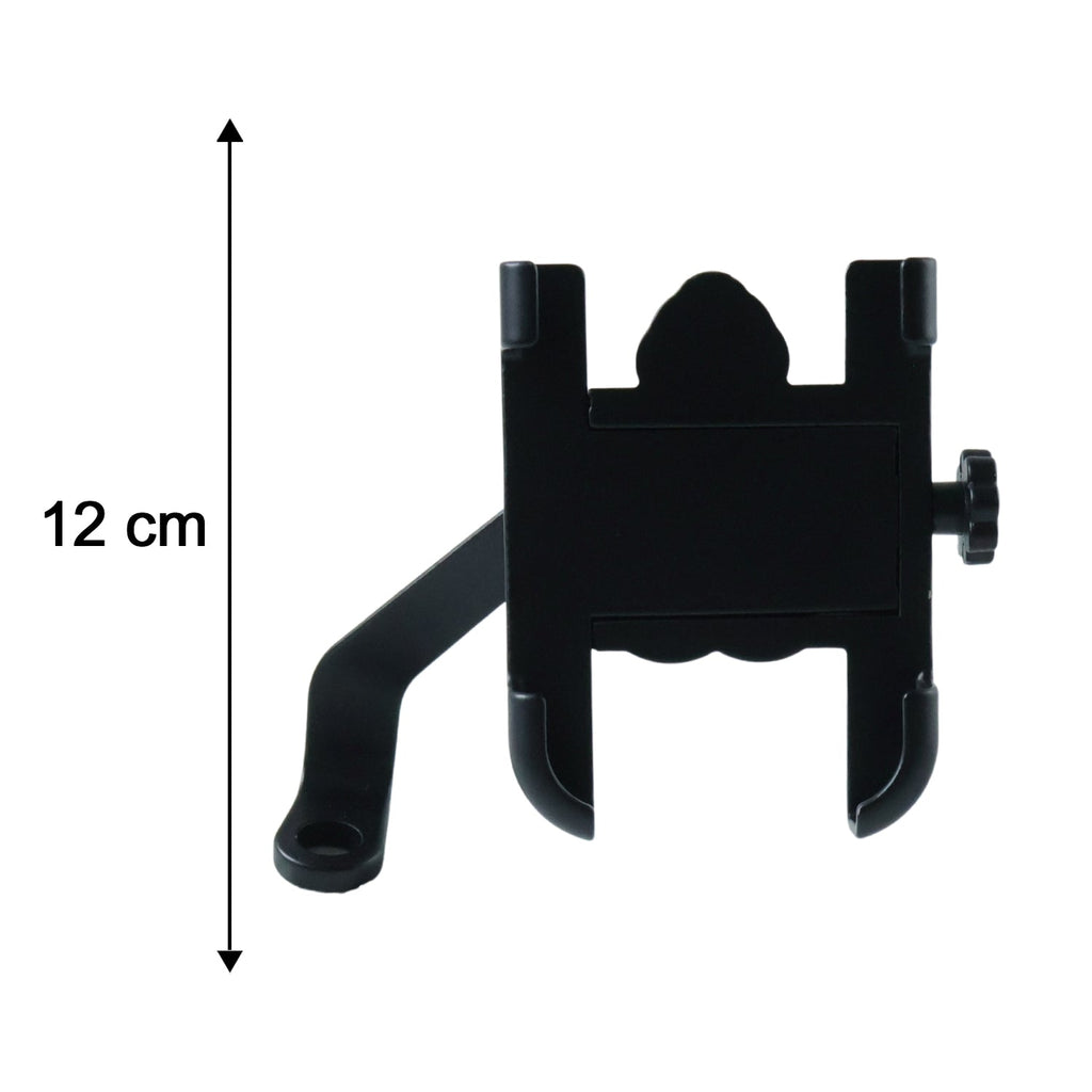 Mobile Phone Holder  View Mirror Mount Solid Metal Cradle for Bike and Phones
