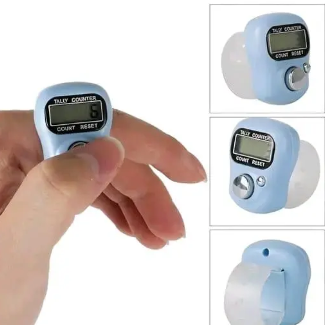 Mini Digital Tally Counter (Finger Click Counter)